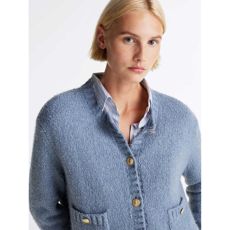 Tommy Hilfiger Textured Gold Button Lady Jacket image number 2